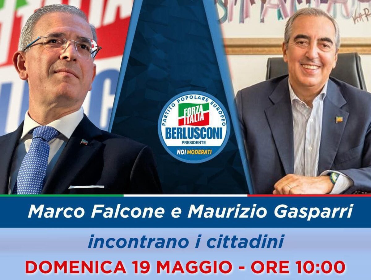 Verso le elezioni Europee, Forza Italia Rosolini organizza incontro con Marco Falcone e Maurizio Gasparri