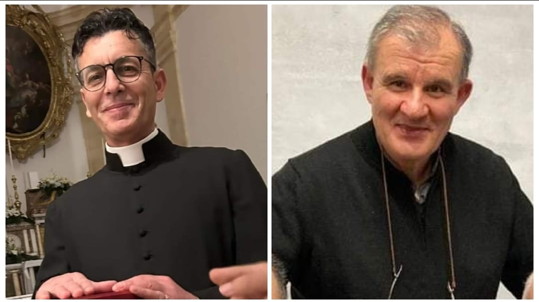 Il vescovo Rumeo ha nominato due nuovi parroci al SS. Crocifisso e al Santa Caterina