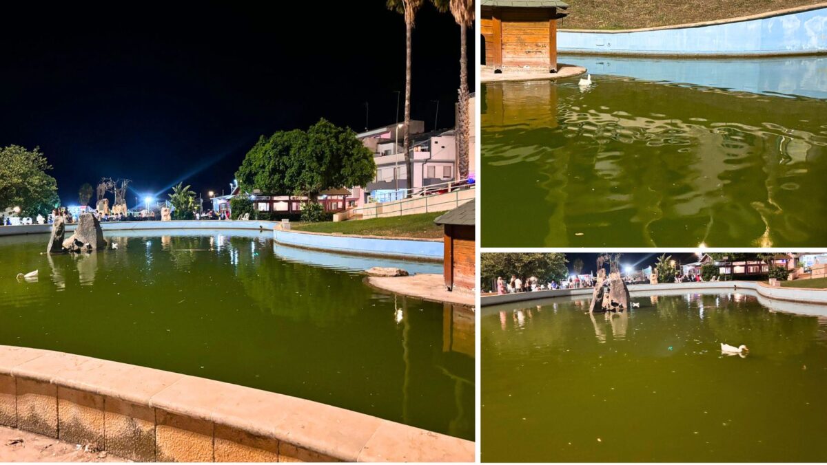La segnalazione: “Pietose le condizioni della vasca del Parco Giovanni Paolo II”