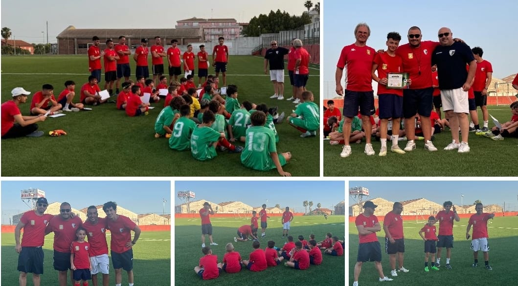 Sportispica Genoa Academy Soccer Camp, a Rosolini concluso lo stage di formazione per i piccoli talenti